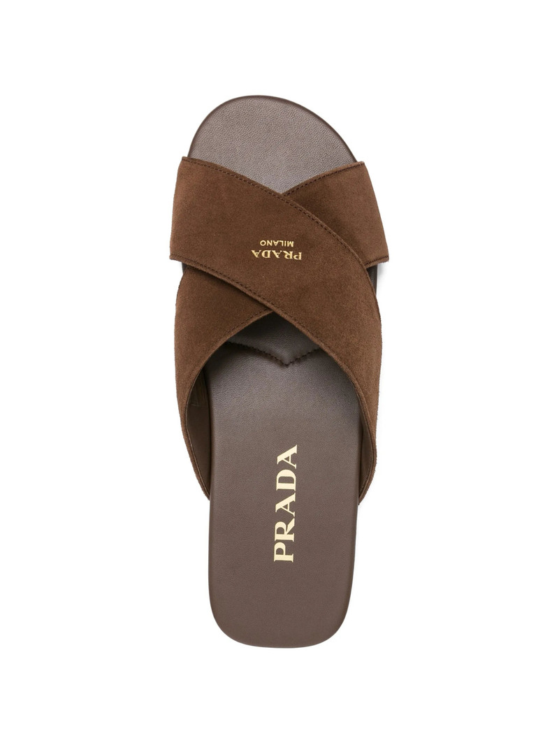 Prada Cross-strap Sandals 3