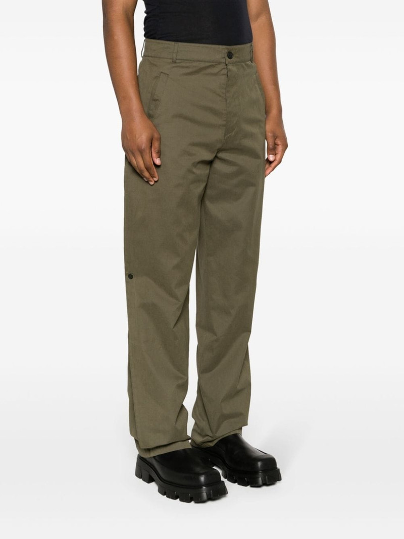 logo-appliquÃ© straight-leg trousers 3
