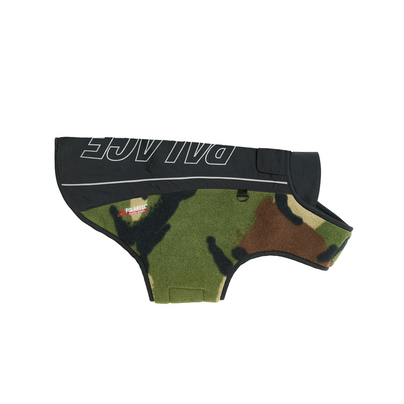 POLARTEC DOG JACKET CAMO/BLACK 5