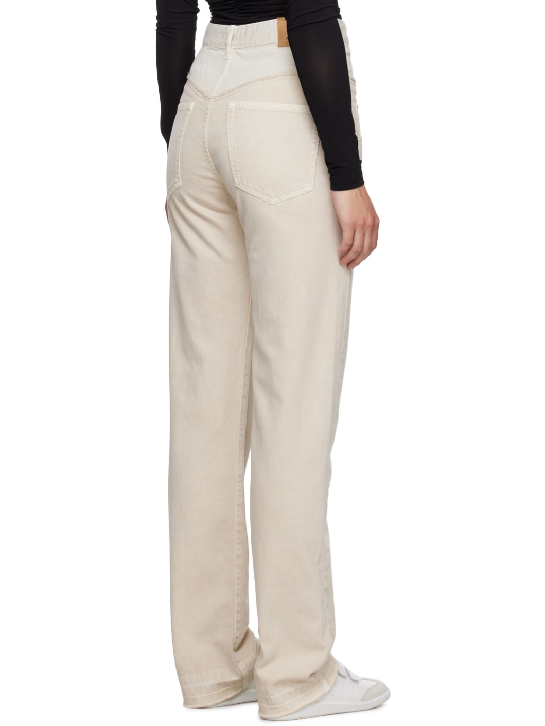 Beige Noemie Jeans - 3