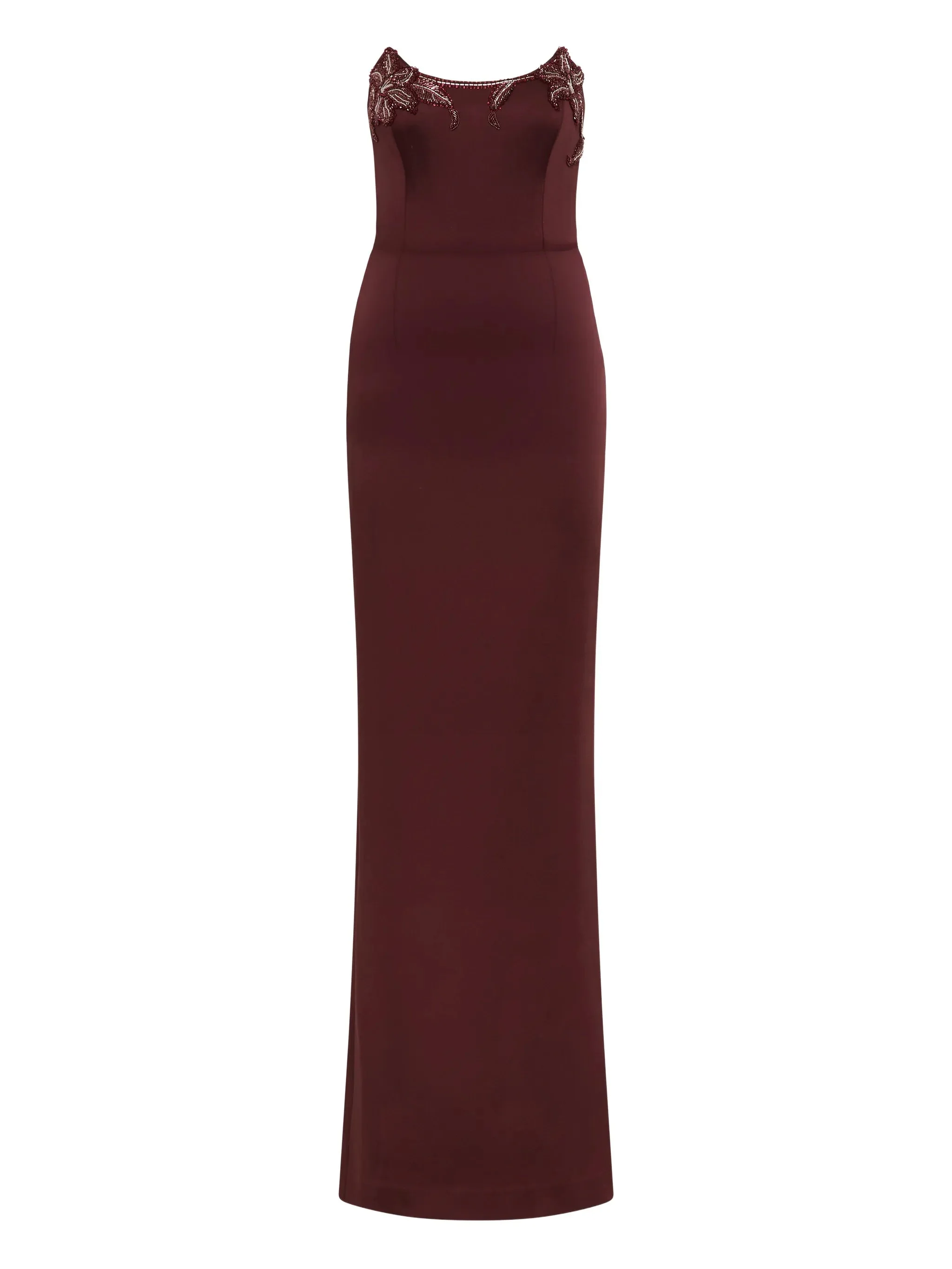 Alora strapless embellished maxi dress - 1