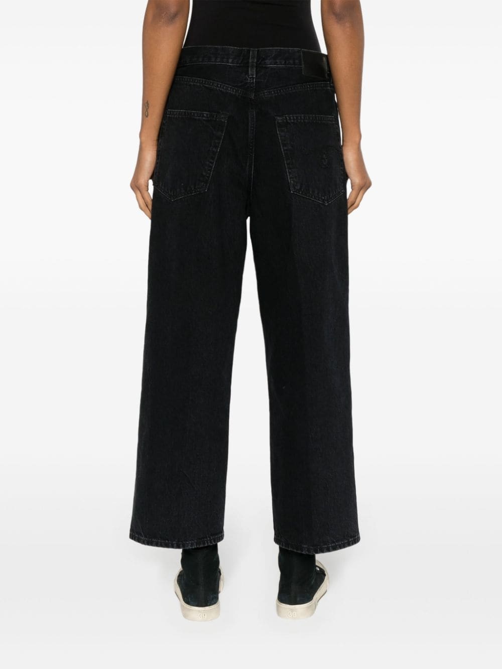 D'arcy mid-rise cropped jeans - 4