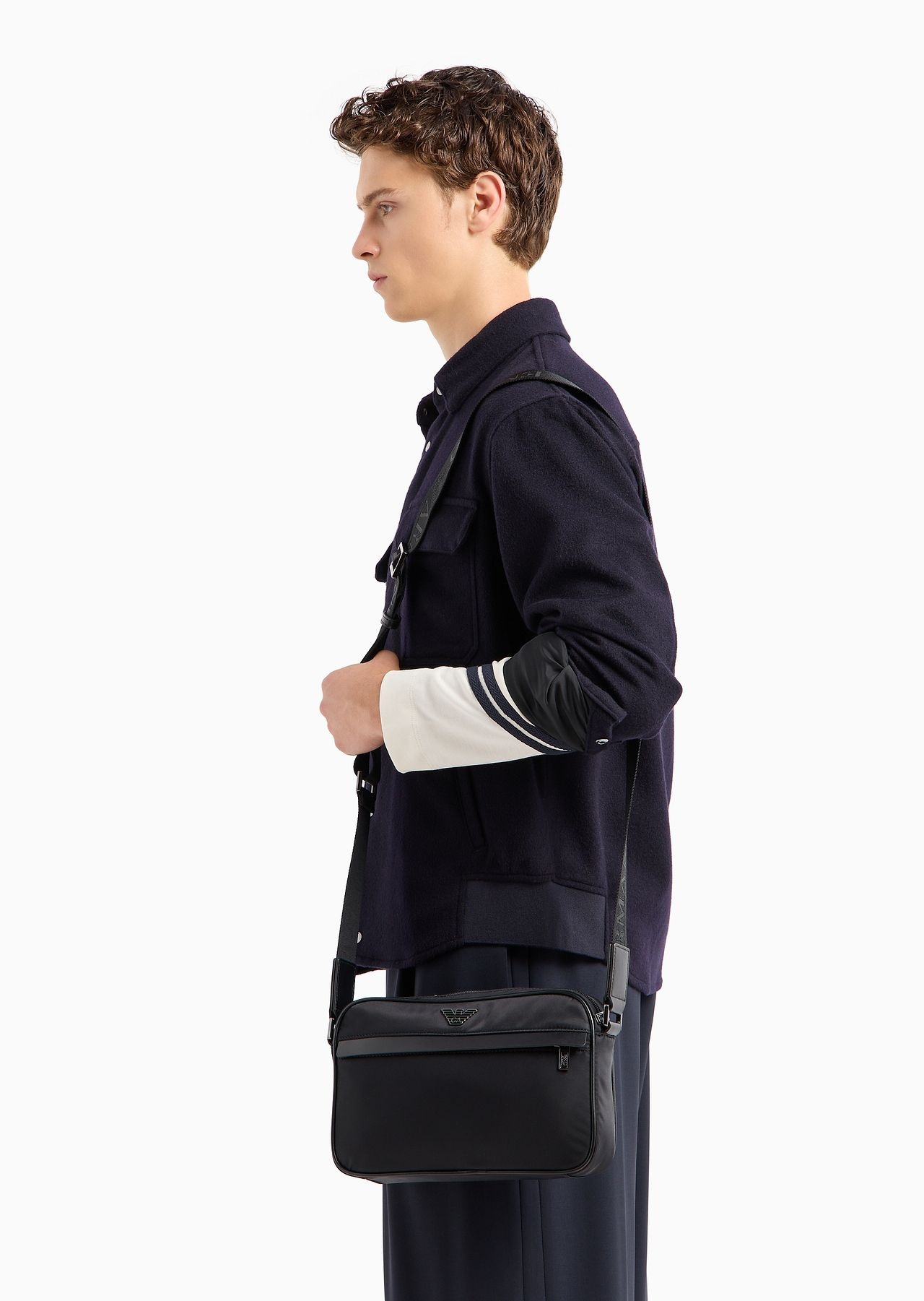 ASV recycled nylon shoulder bag - 6