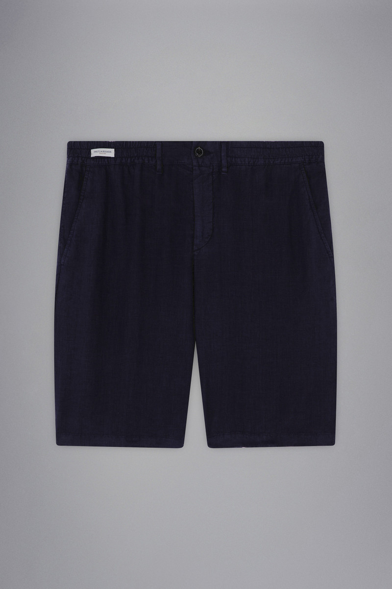 LINEN BERMUDA SHORTS 1