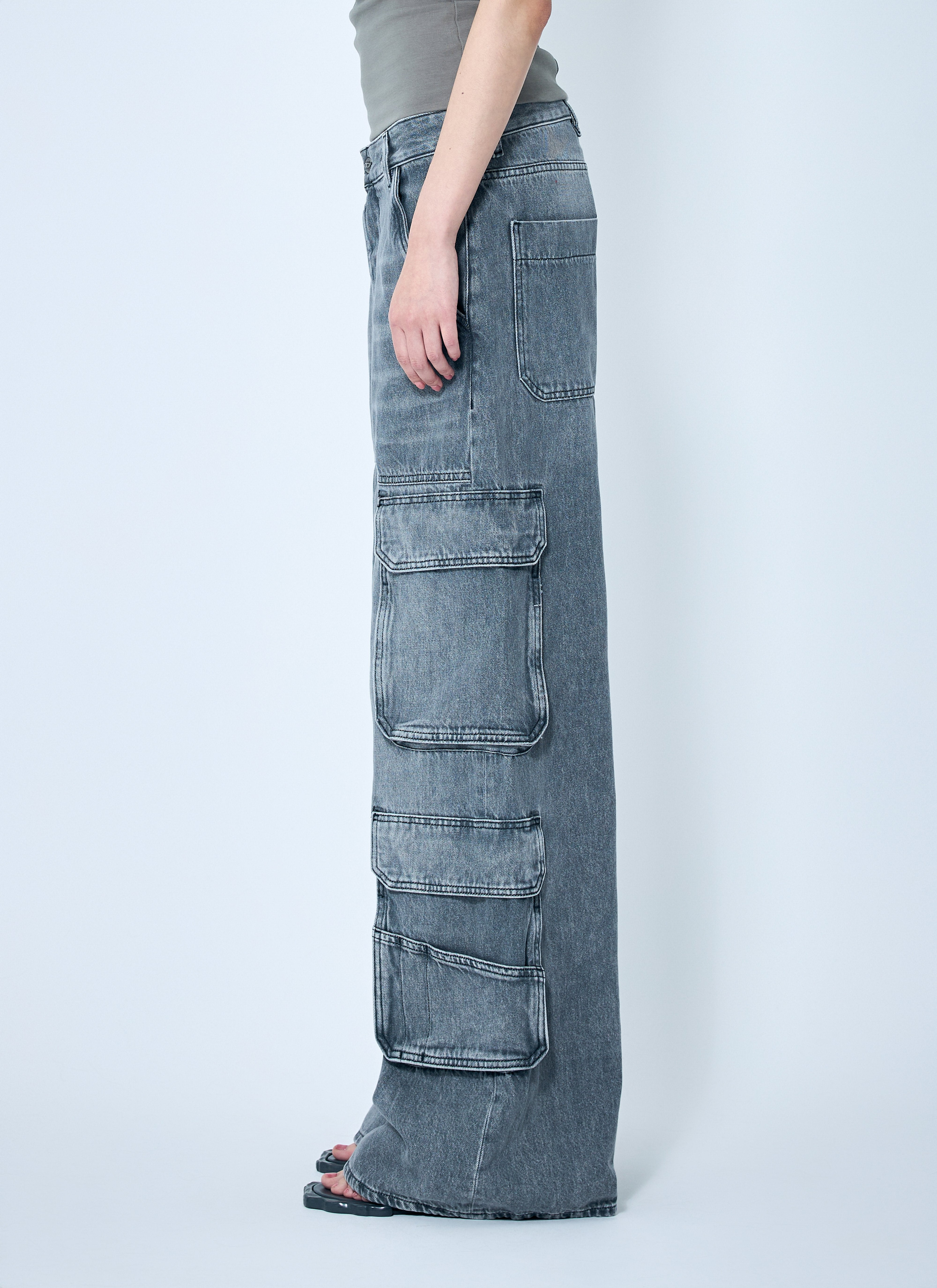 Diesel Women 1996 D-Sire Cargo Jeans - 3