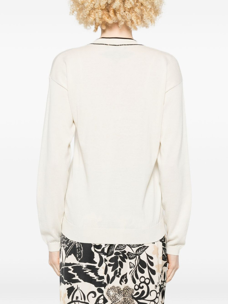 V-neck sweater 4