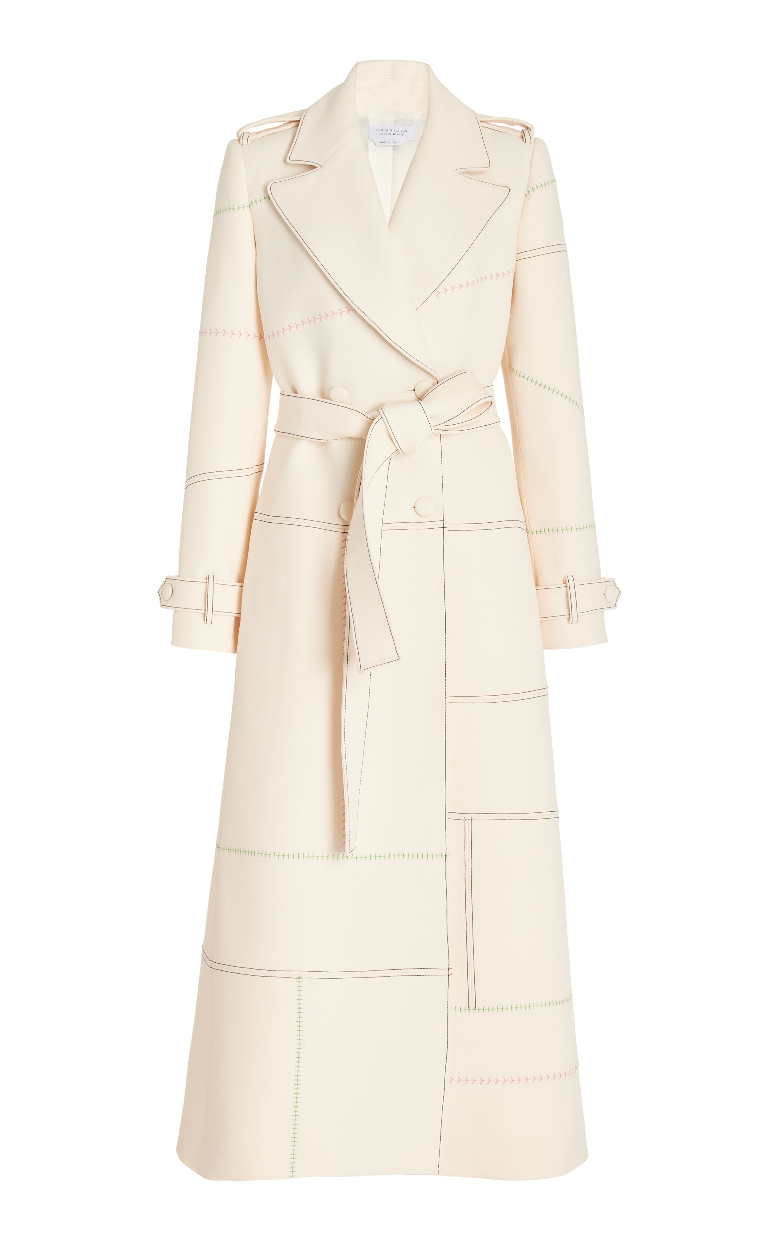 Hamilton Coat in Silk Wool - 1