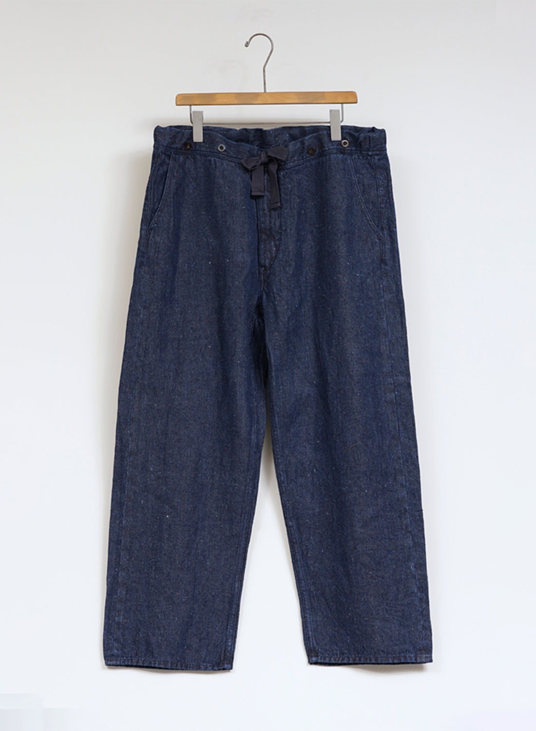 Hospital Pant Hemp Denim in Indigo - 1