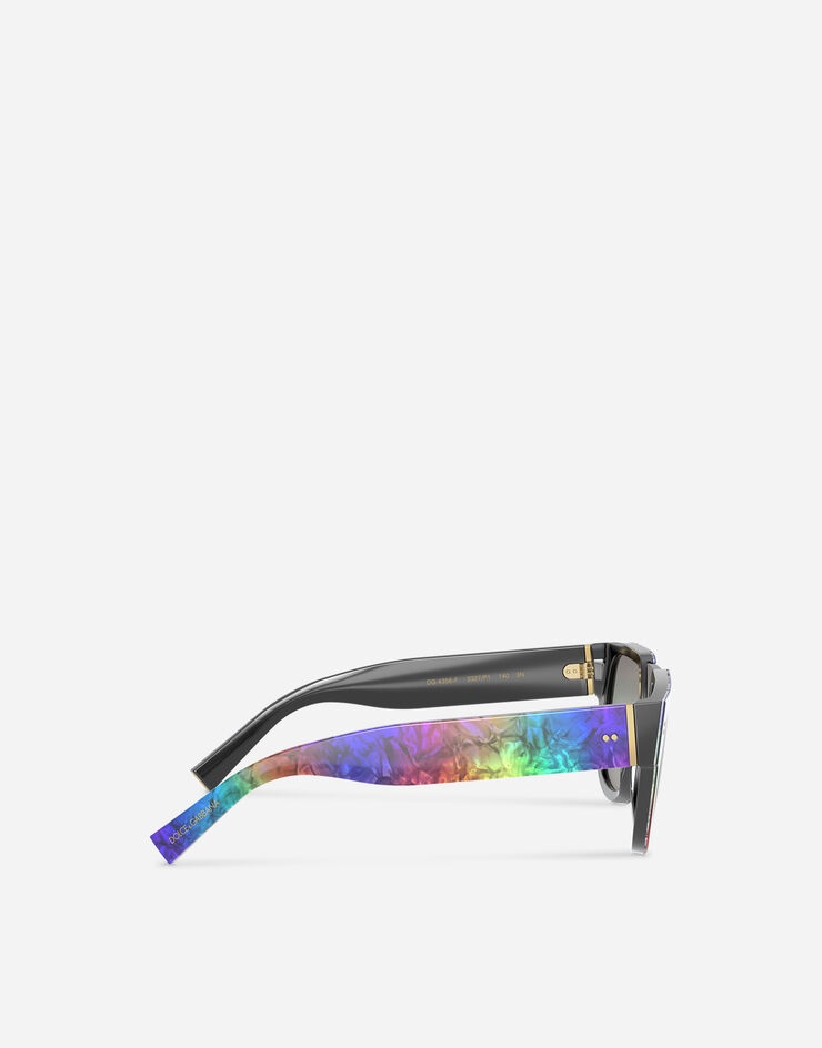 Iridescent rainbow sunglasses - 5