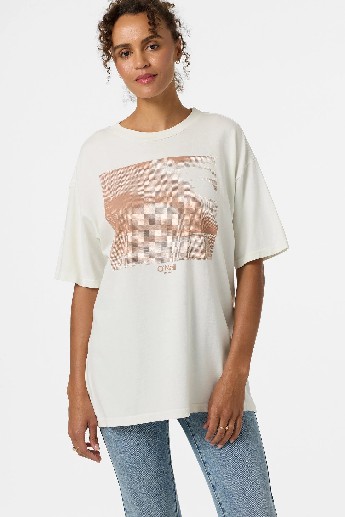 O'Riginals Wave Tone Oversized Tee - 1