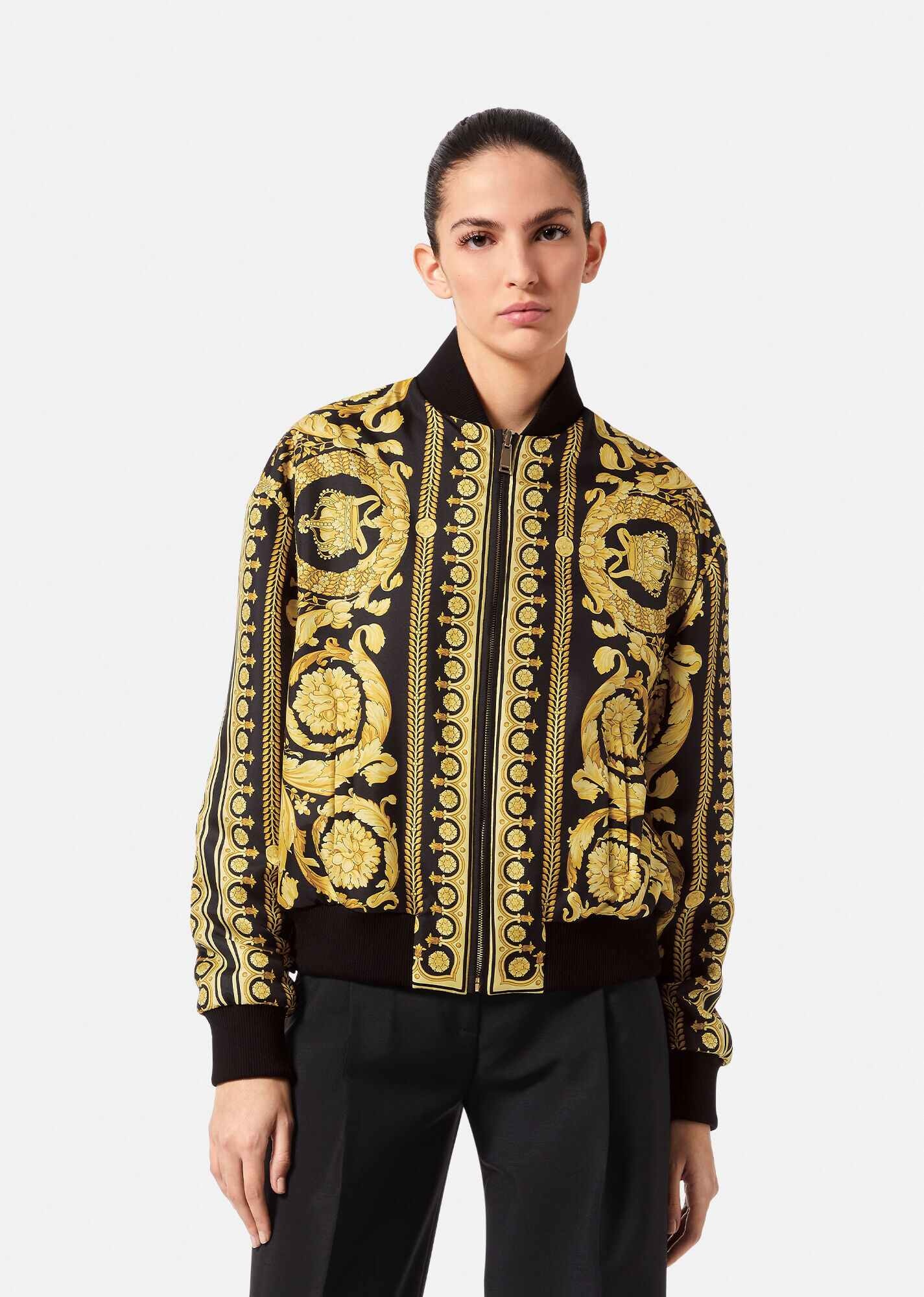 Barocco Reversible Bomber Jacket - 3