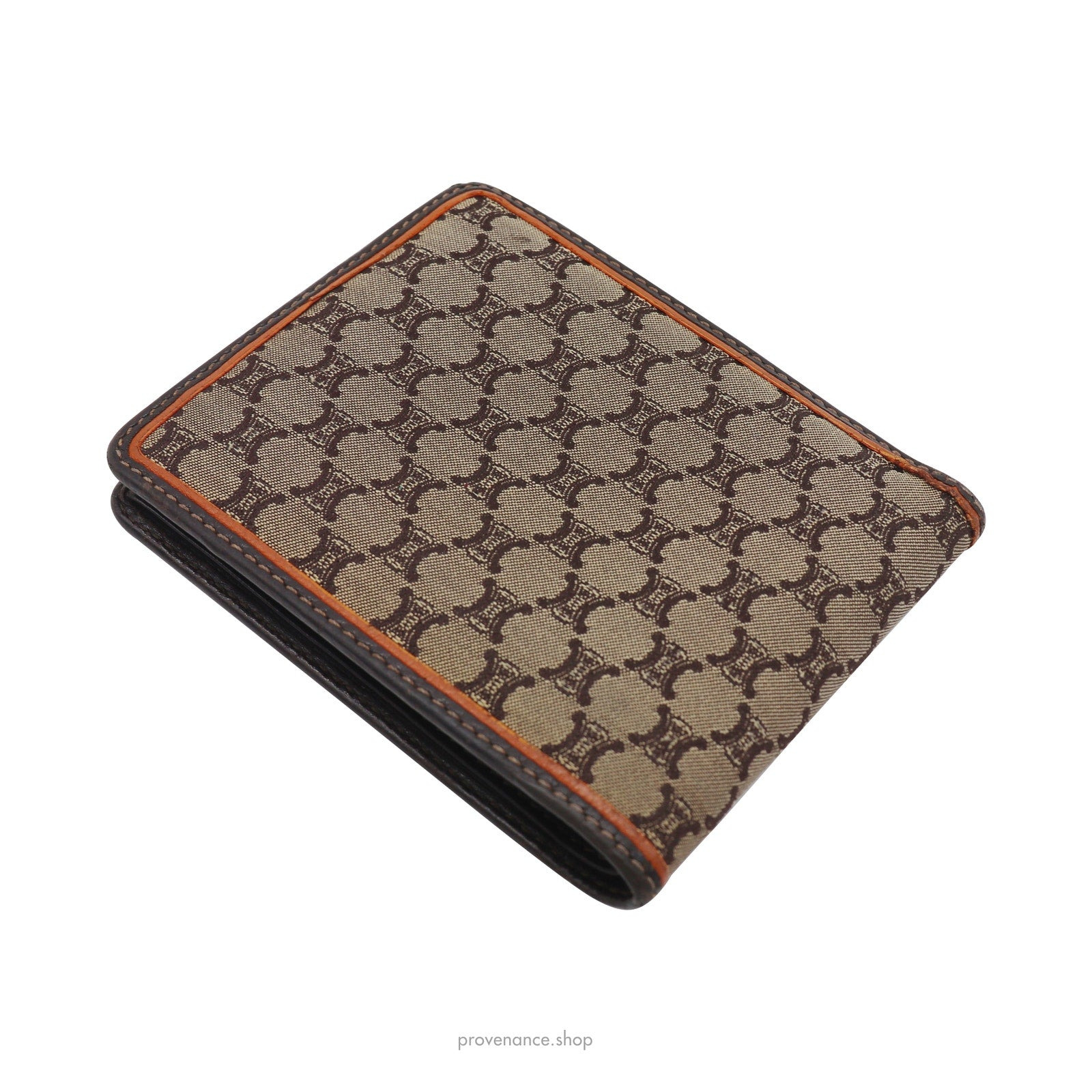 Celine Bifold Wallet - Triomphe Jacquard - 3