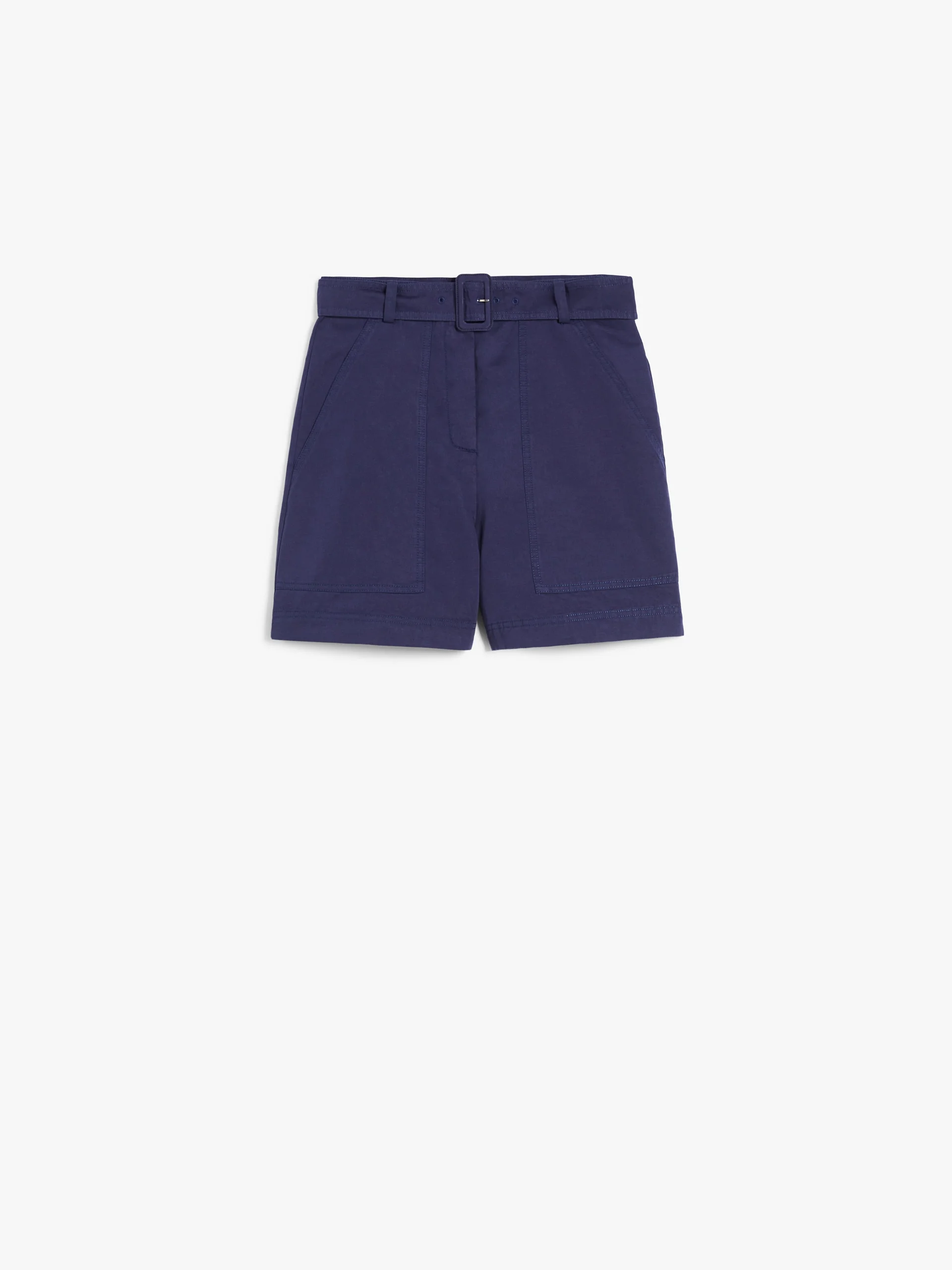 CIRINO Cotton and linen Bermuda shorts - 1
