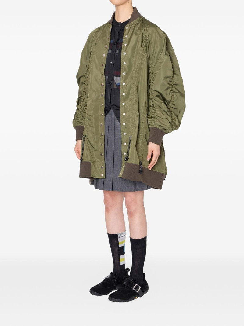 Kolor button-fastening bomber jacket outlook