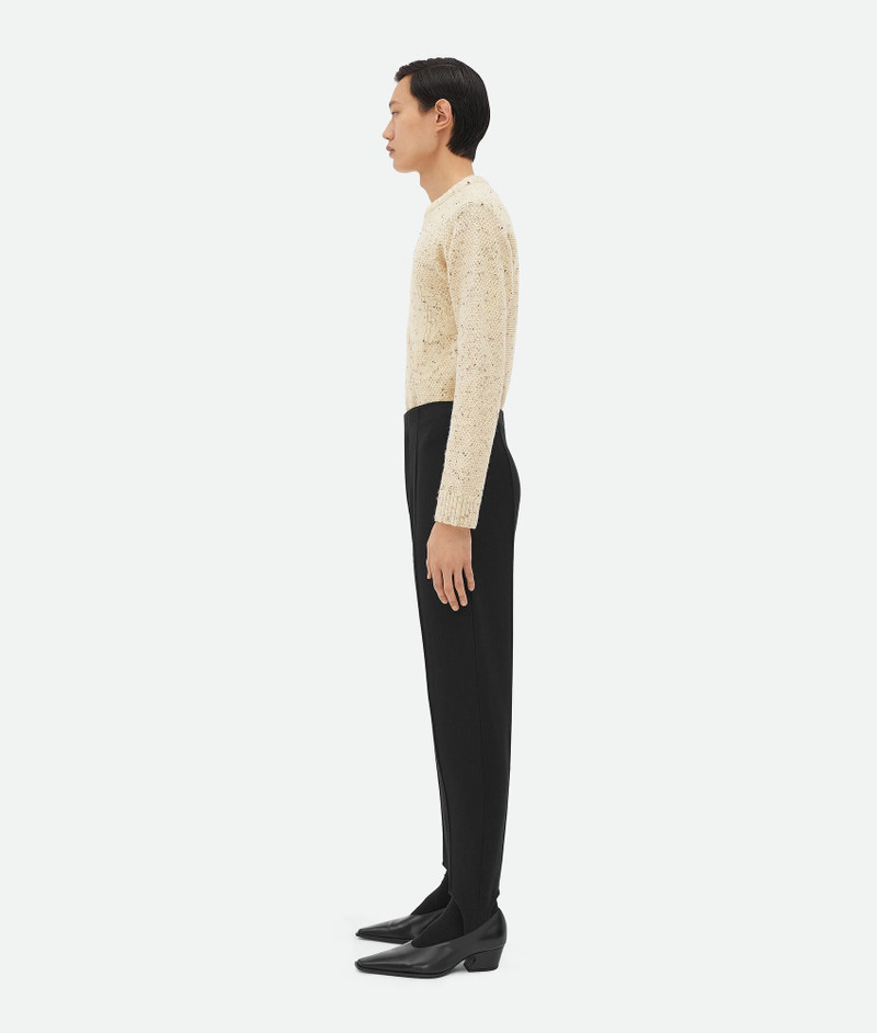 Bottega Veneta Structured Cotton Stirrup Pants outlook