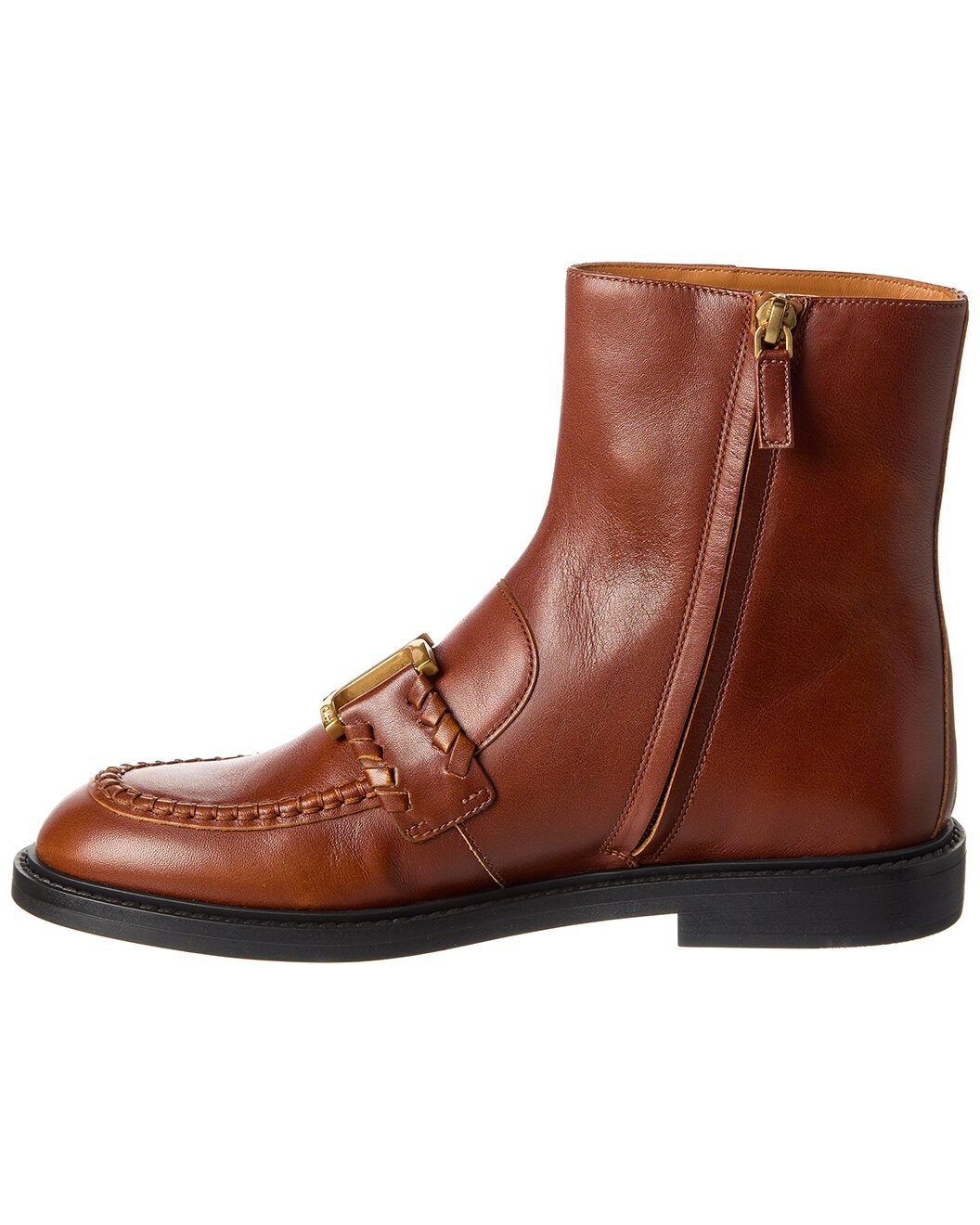Chloé Marcie Leather Ankle Boot - 2