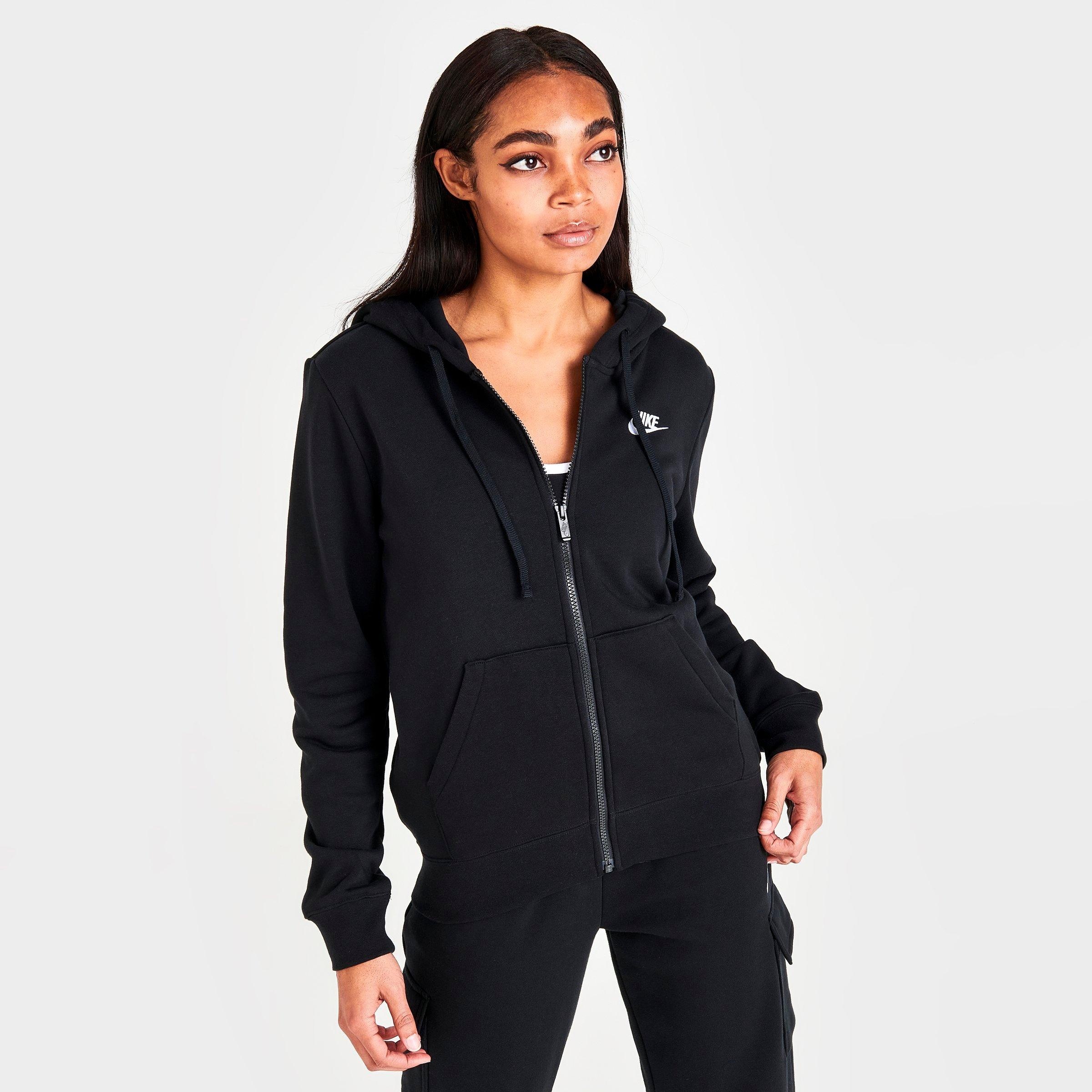 WOMEN'S NIKE SPORTSWEAR CLUB FLEECE FULL-ZIP HOODIE - 3