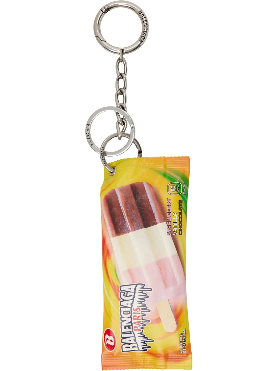 Yellow Snack Pouch Keychain - 1