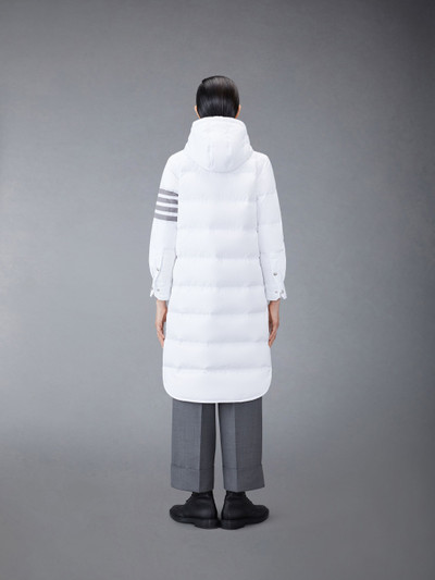 Thom Browne 4-Bar hooded padded coat outlook