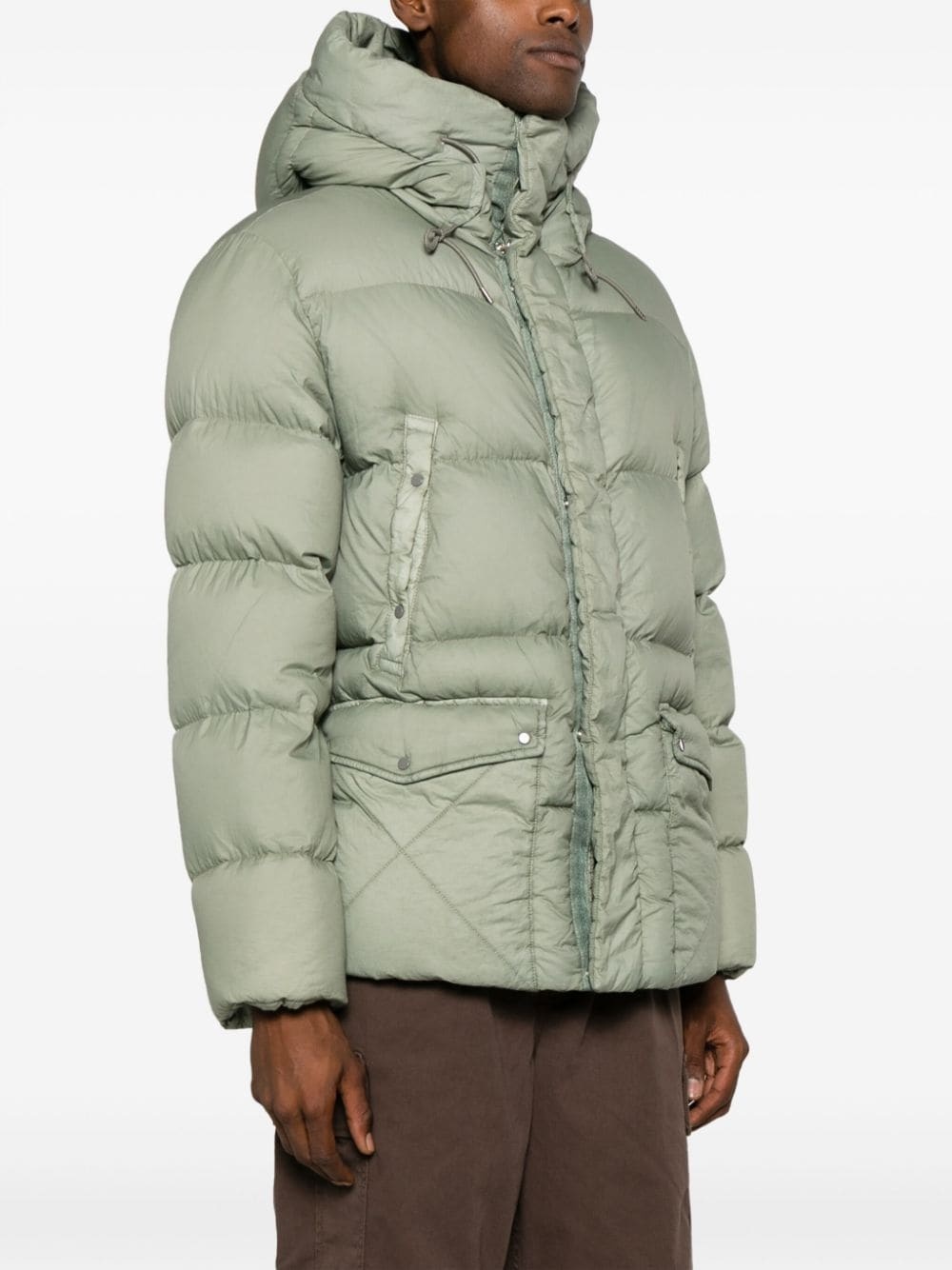 hooded padded jacket - 3