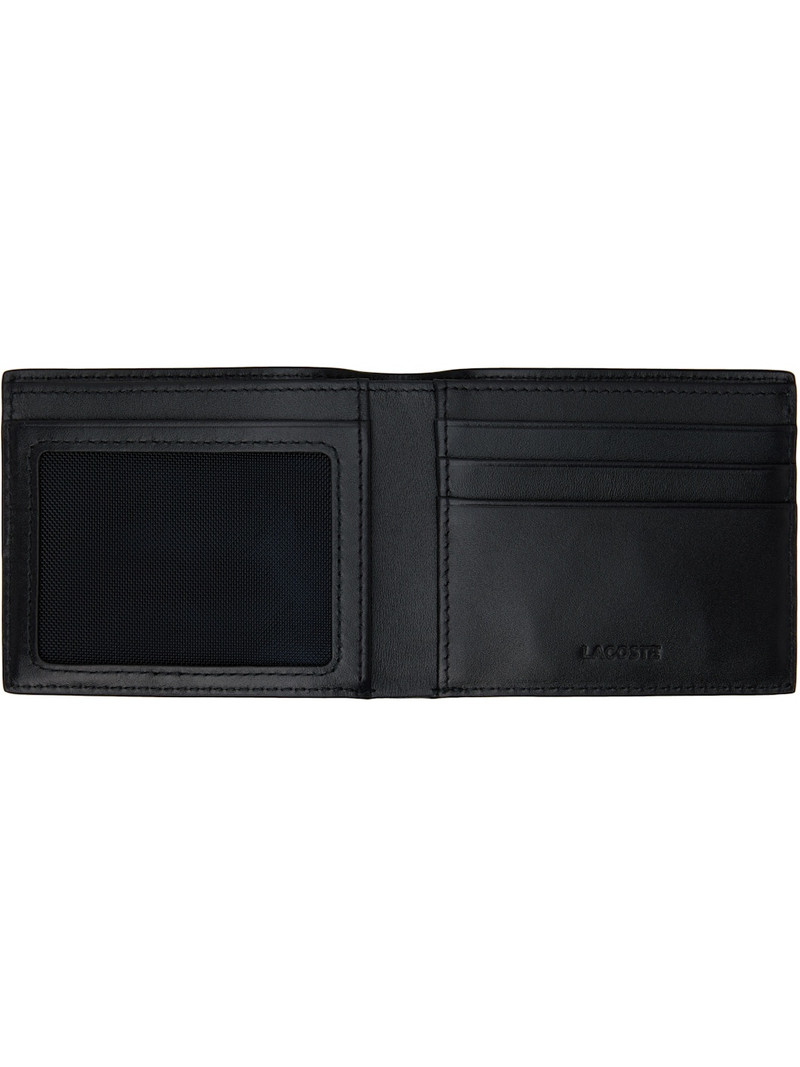 Black Small Fitzgerald Leather Wallet 3