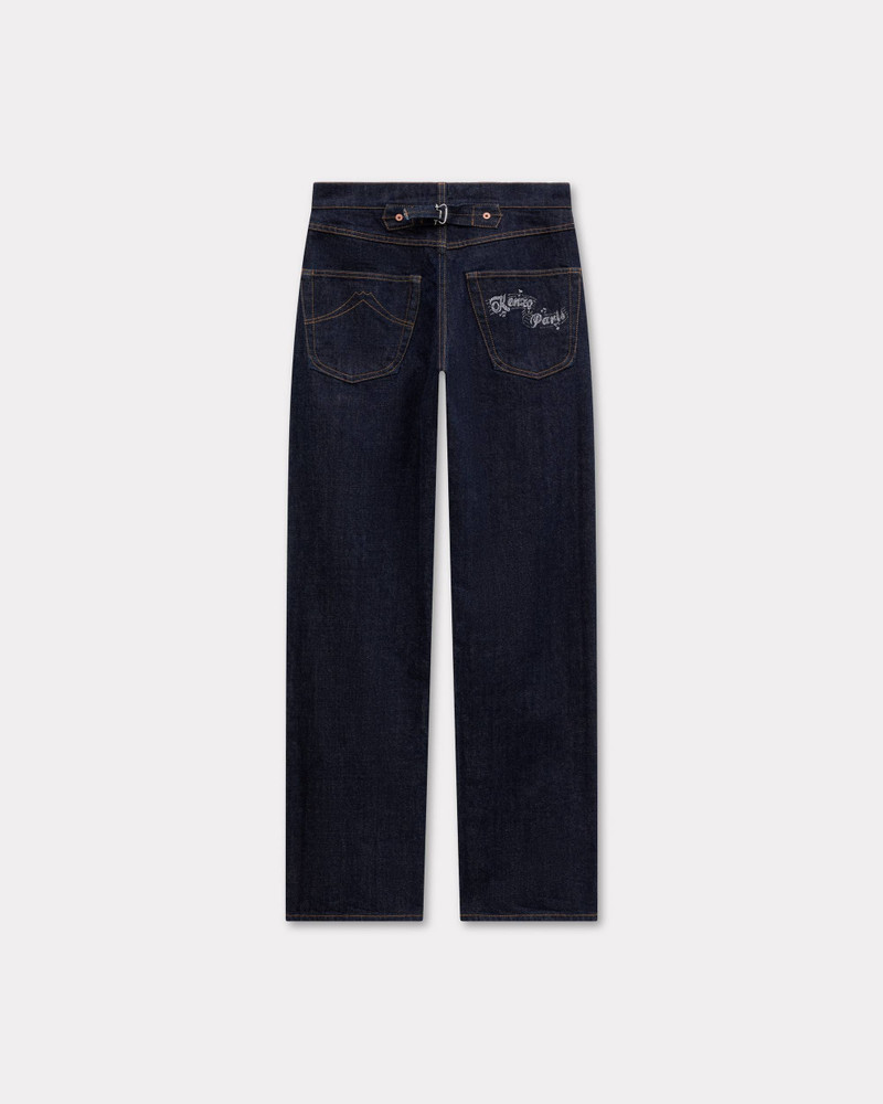 KENZO 'KENZO Winter Holidays' boyfriend jeans in japanese denim outlook