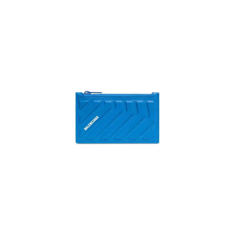 Men's Car Long Coin And Card Holder  in Blue 1