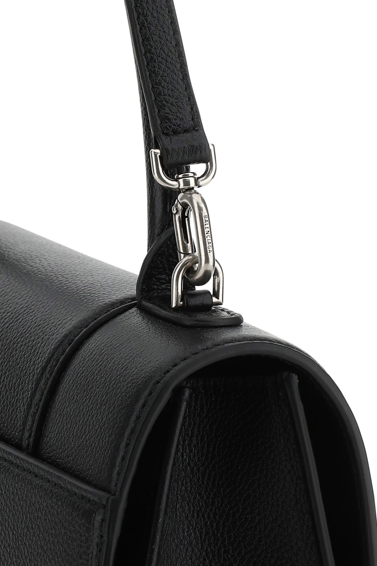 Black leather Hourglass handbag - 4