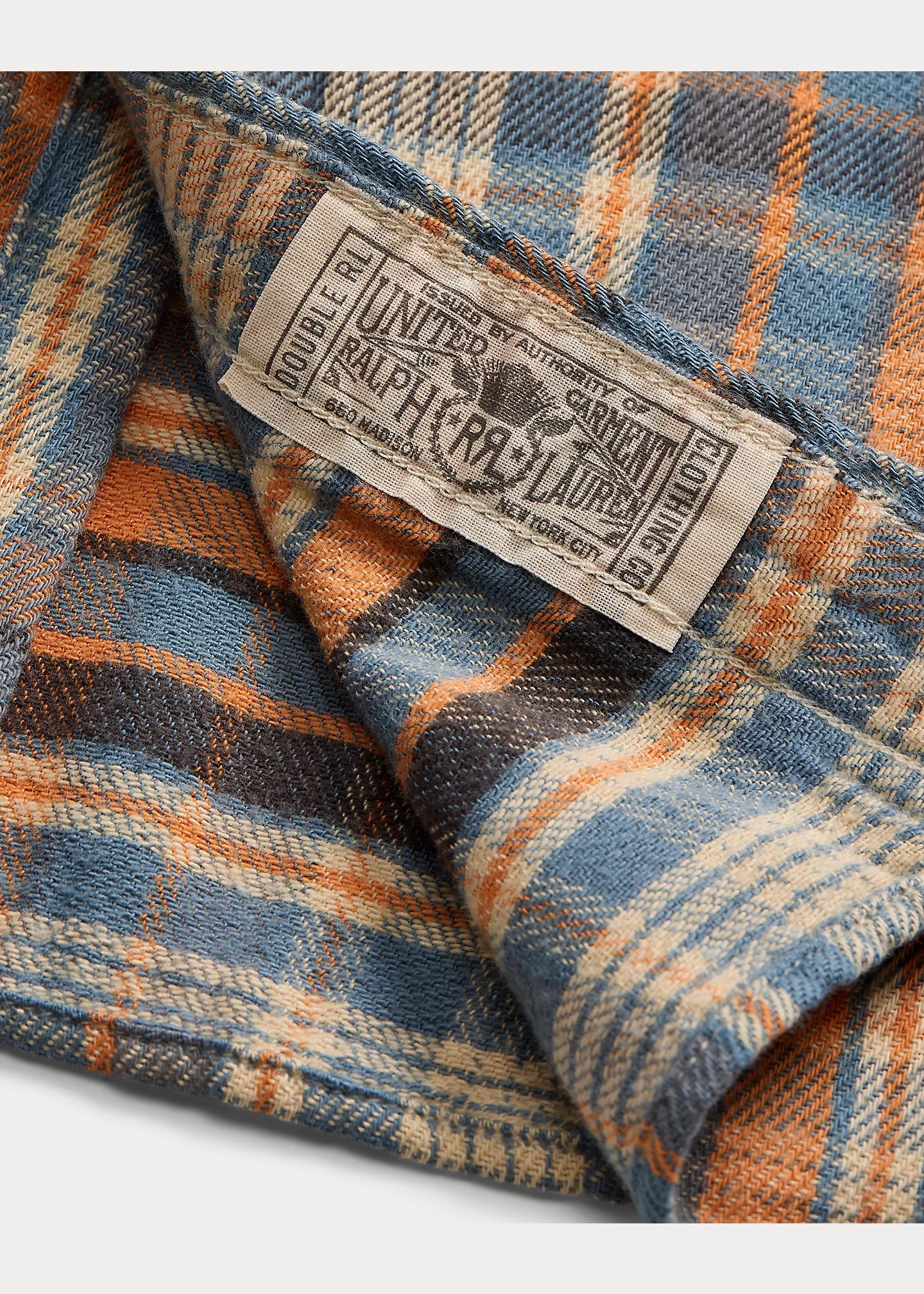 Slim Fit Plaid Twill Western Shirt - 5