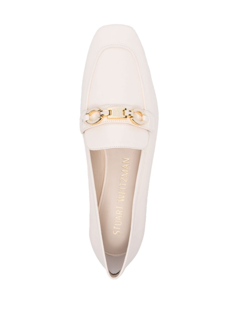Signature leather loafers - 7