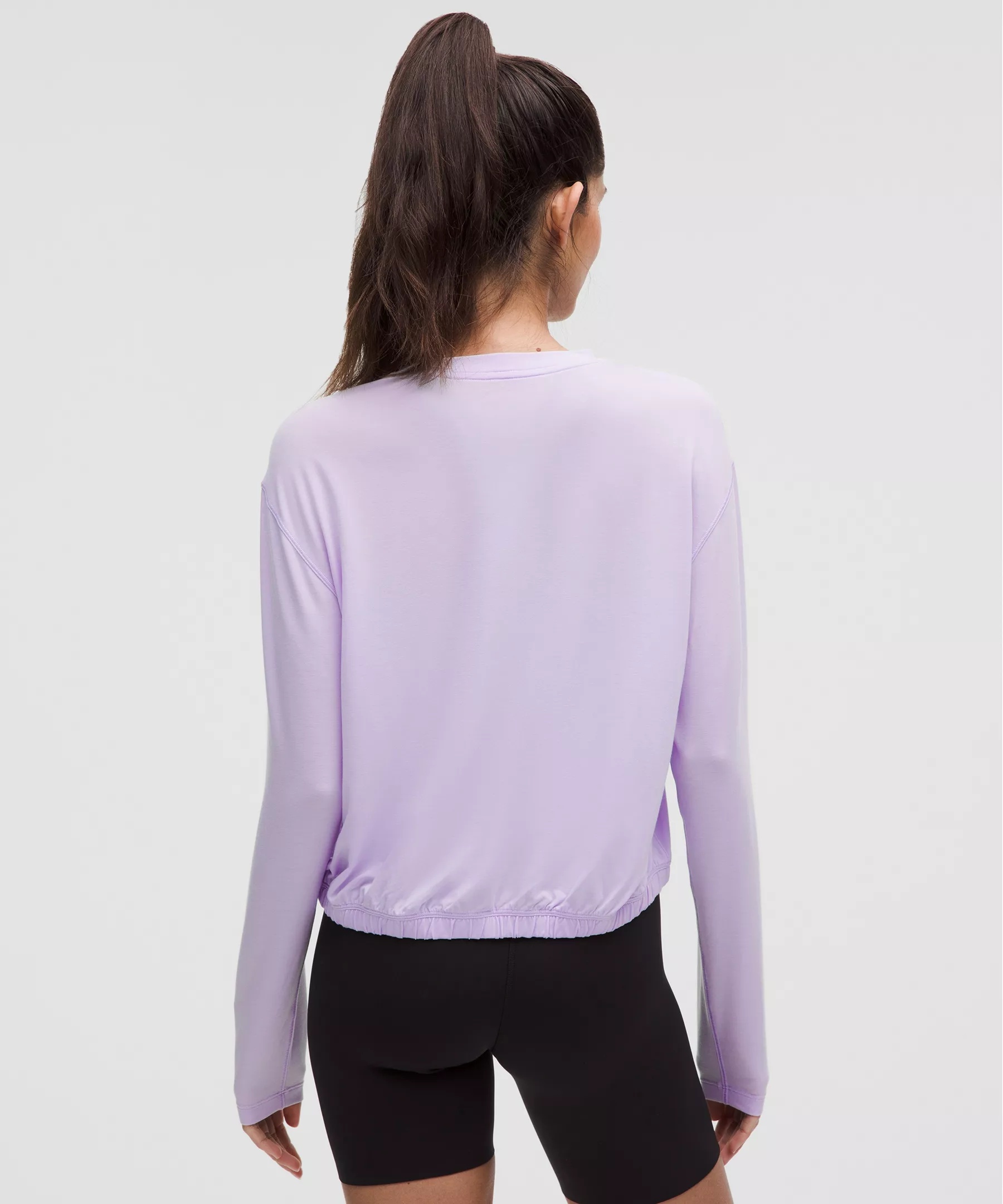 Jersey Training Elastic-Hem Long-Sleeve Shirt - 3