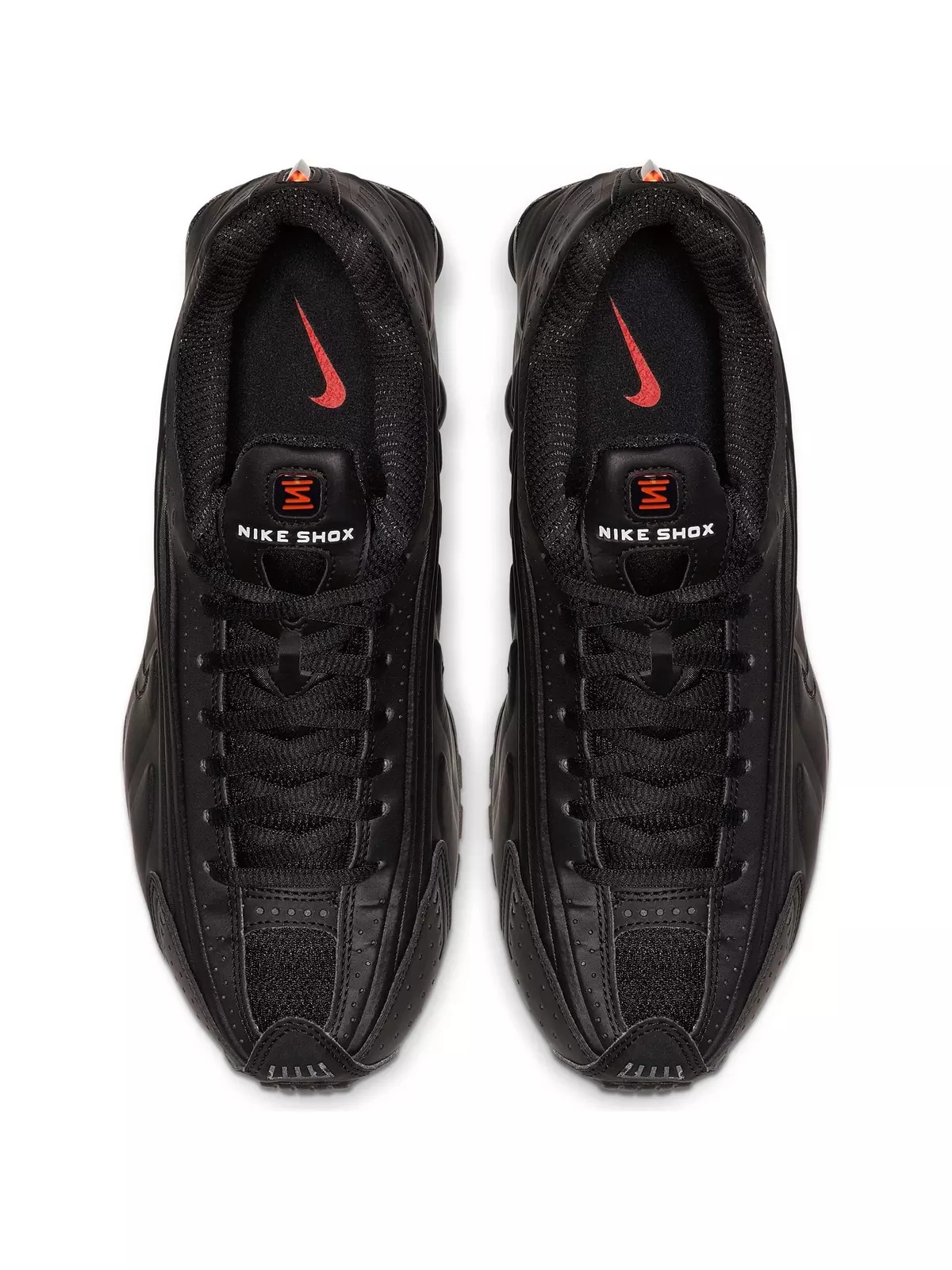 Shox R4 "Black/Max Orange" Women's Shoe - 4
