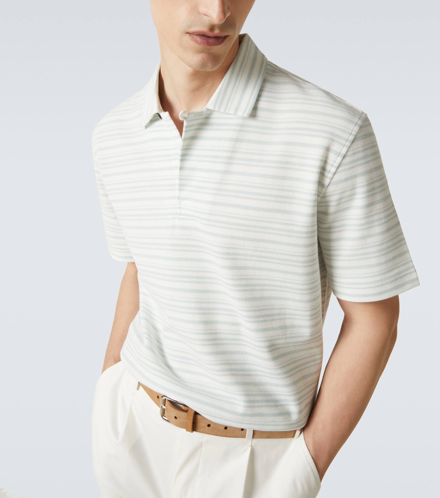 Cotton polo shirt - 5