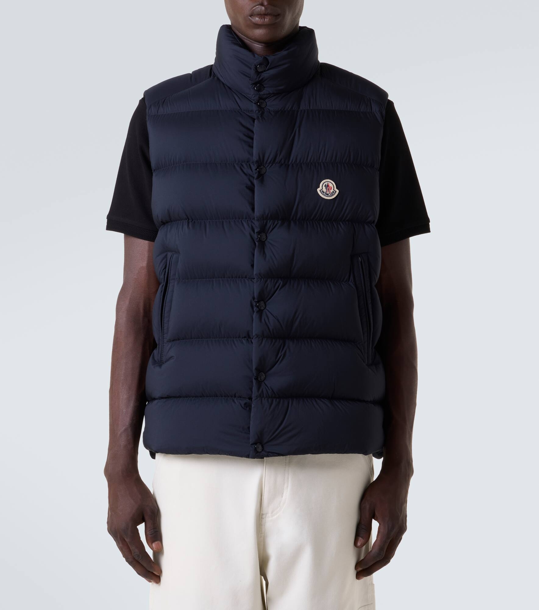 Logo down vest - 3
