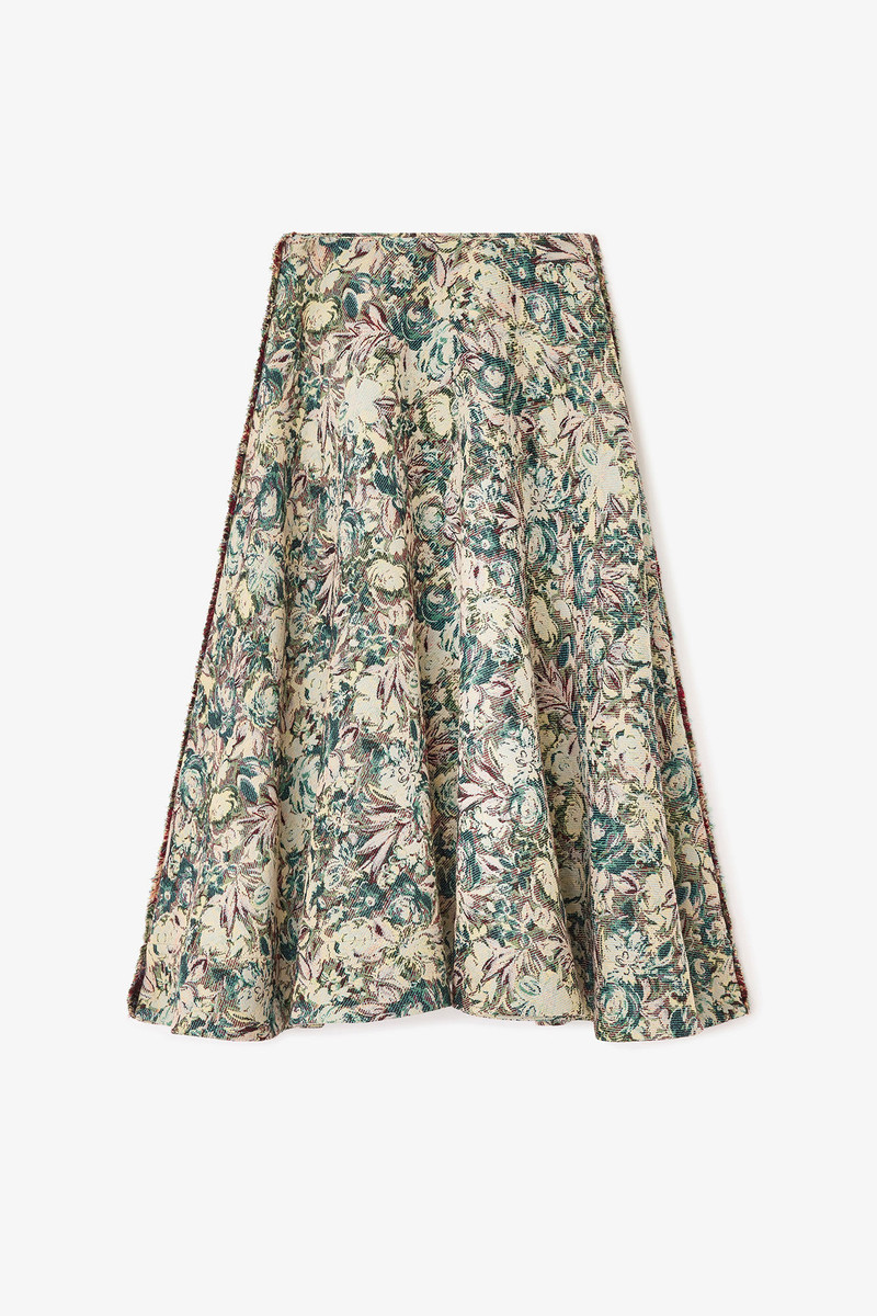 TAPESTRY LONG CIRCLE SKIRT 1