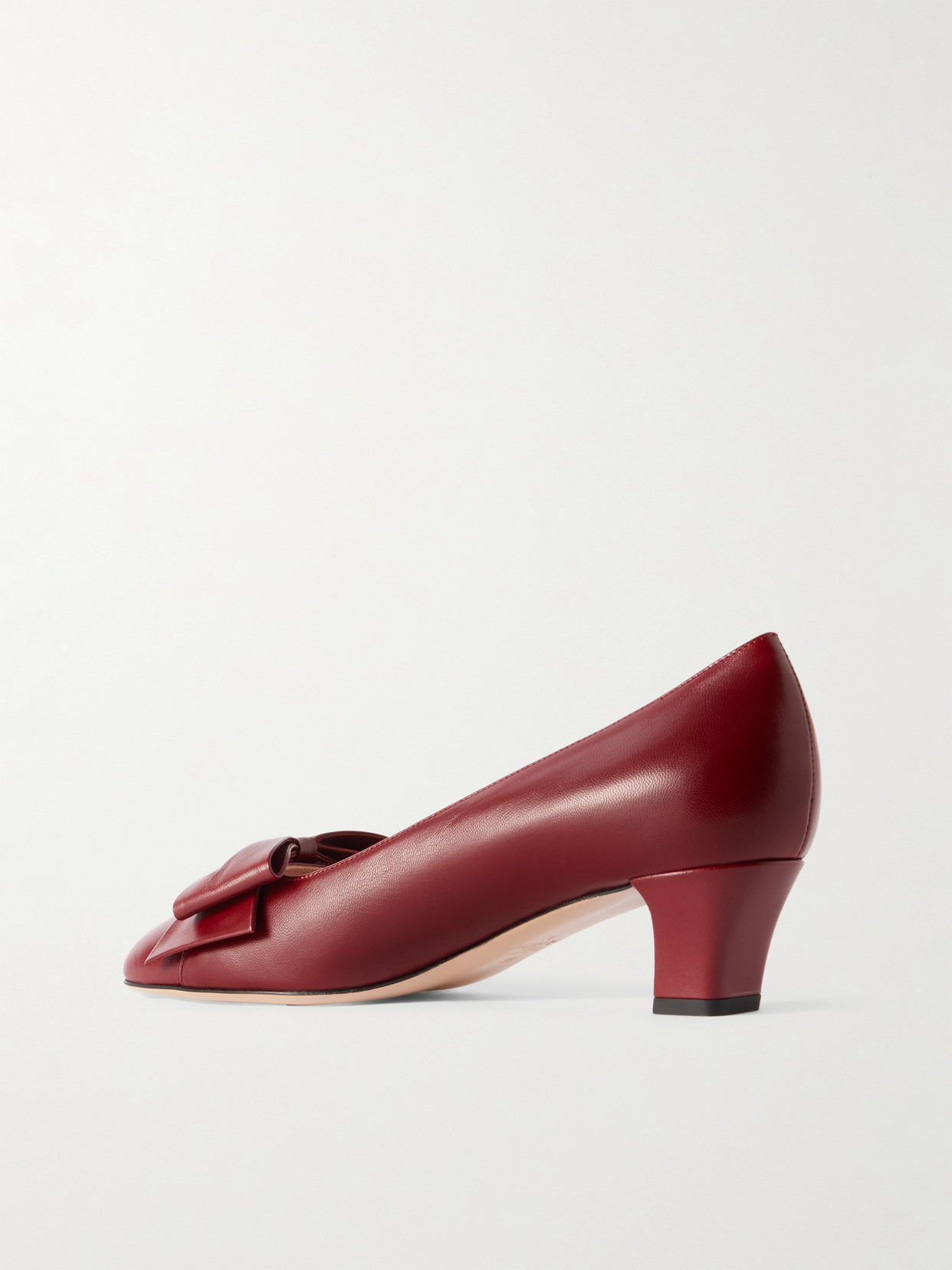 Bowow 45 Bow-embellished Leather Pumps - 3