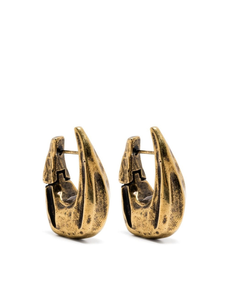 KHAITE The Small Olivia hoop earrings outlook