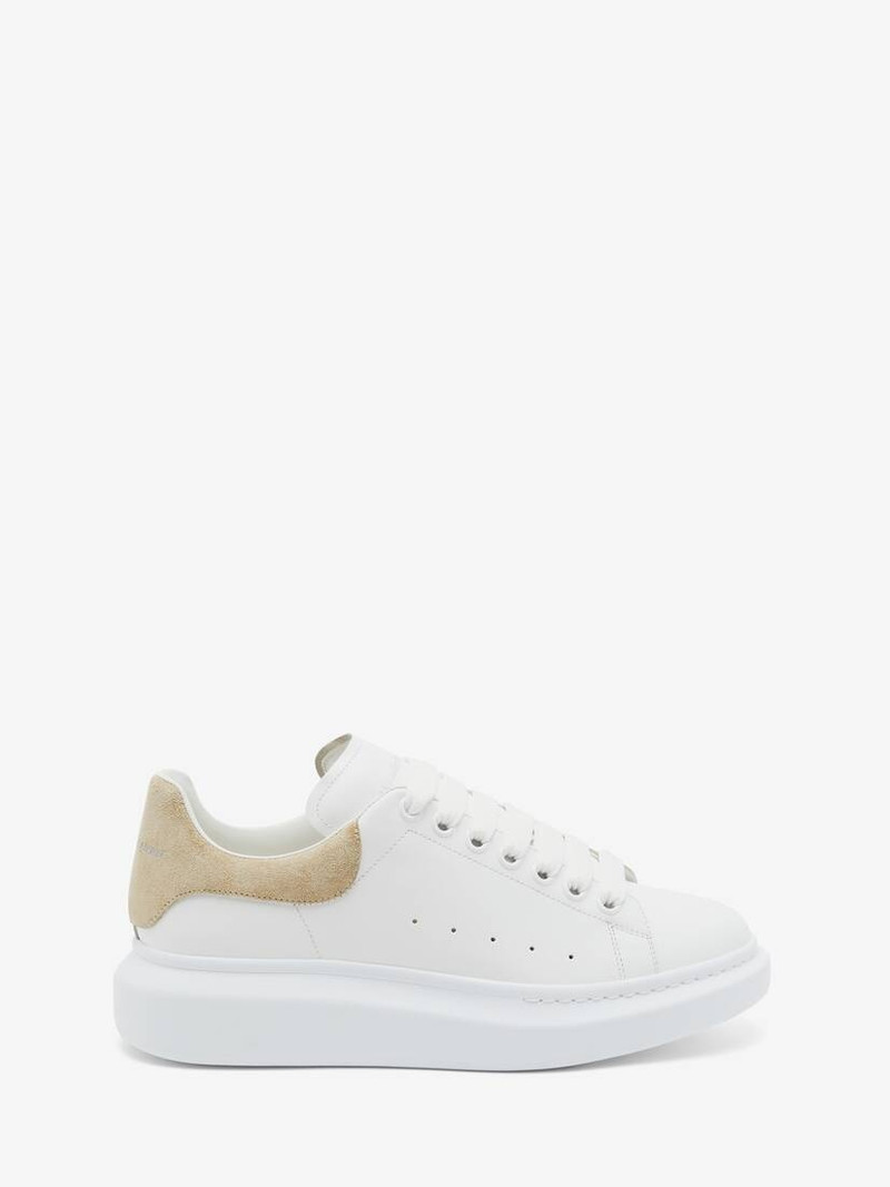 Men's Oversized Sneaker in White/beige - 1