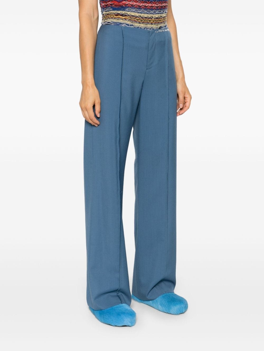 virgin wool trousers - 3