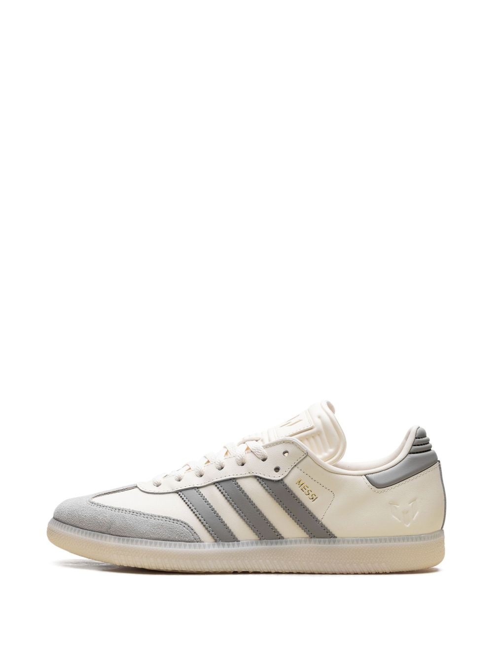Samba "Lionel Messi - Cream White/Light Brown/Metallic Gold" sneakers - 5