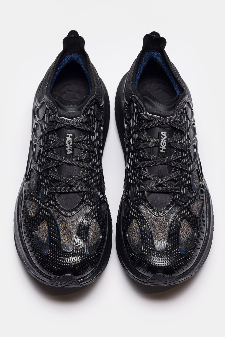 Mach X Caged Sneaker in Black/ Midnight Blue - 4