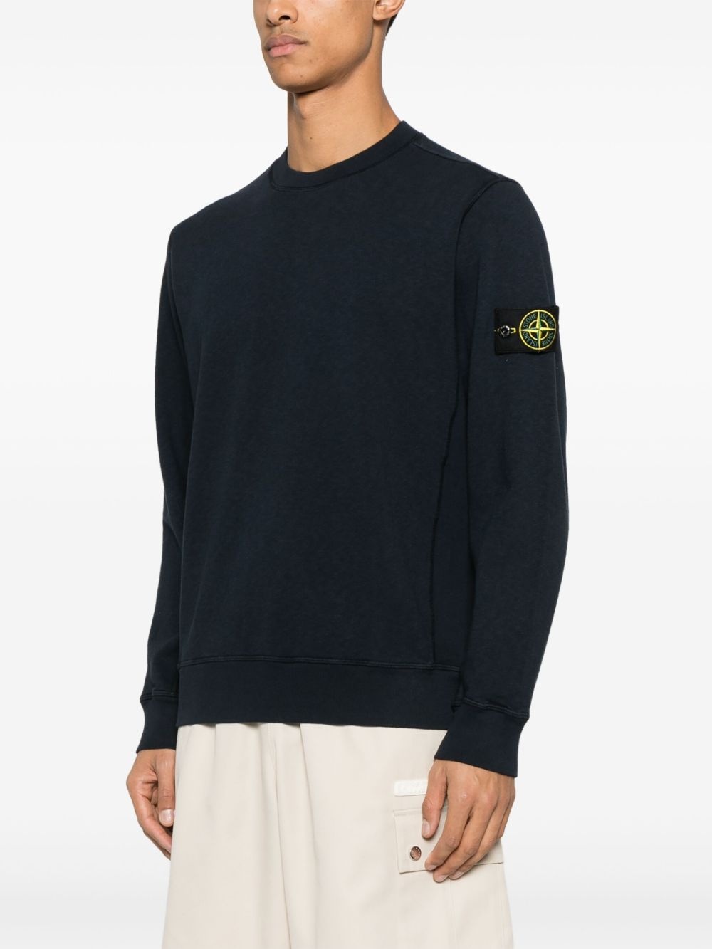 Compass-badge sweatshirt - 3