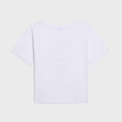 CELINE CELINE BOXY COTTON JERSEY T-SHIRT outlook