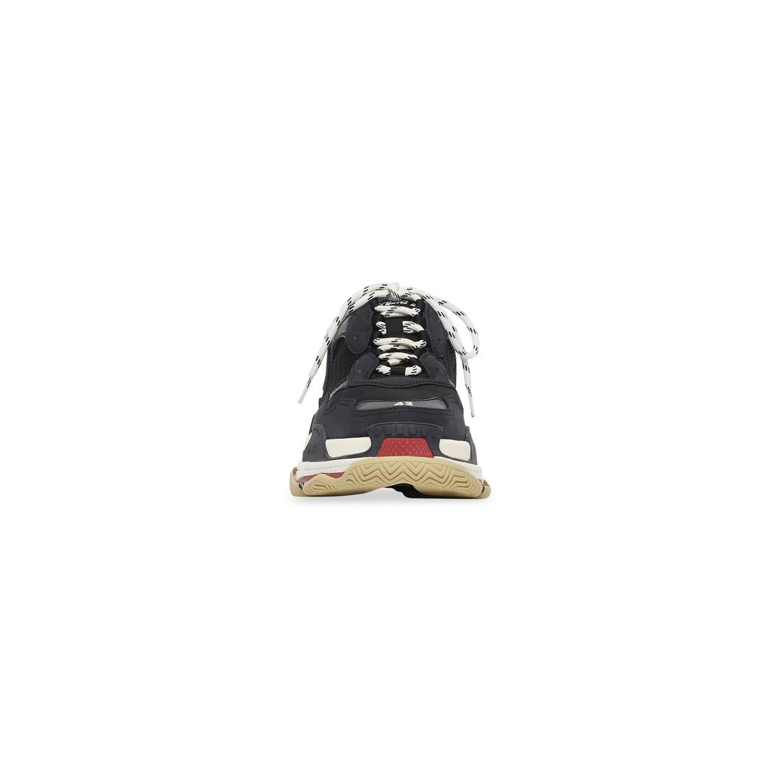 Men's Triple S Sneaker in Black - 2