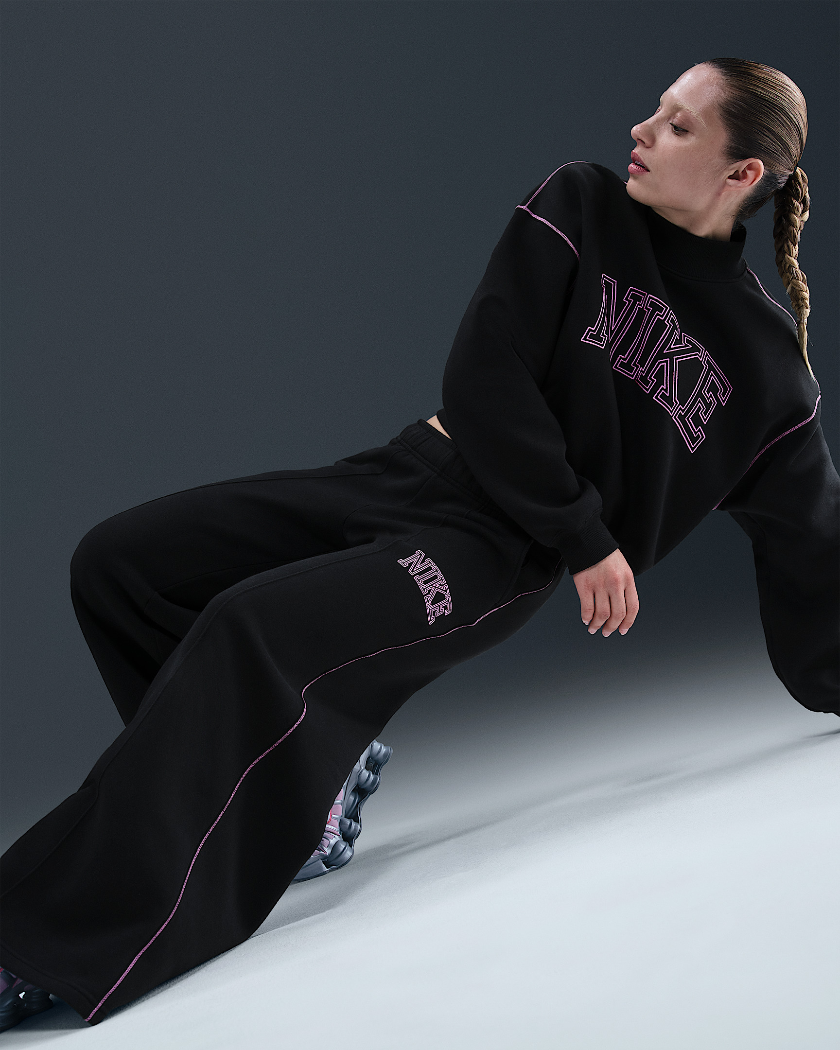 Nike Sportswear Phoenix Fleece Women's Wide-Leg Sweatpants - 5