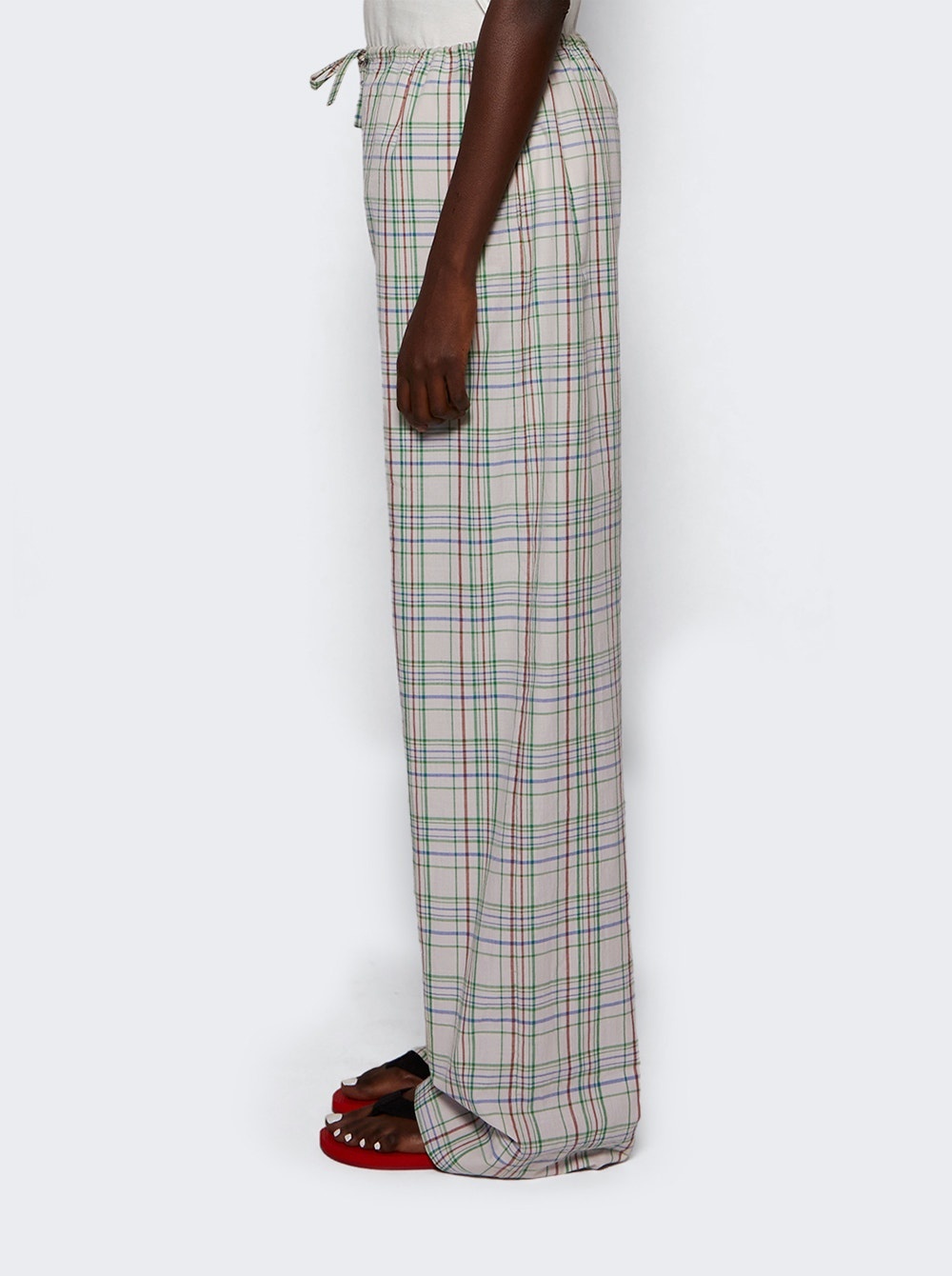 Hypnosta Pant Ivory And Green - 3