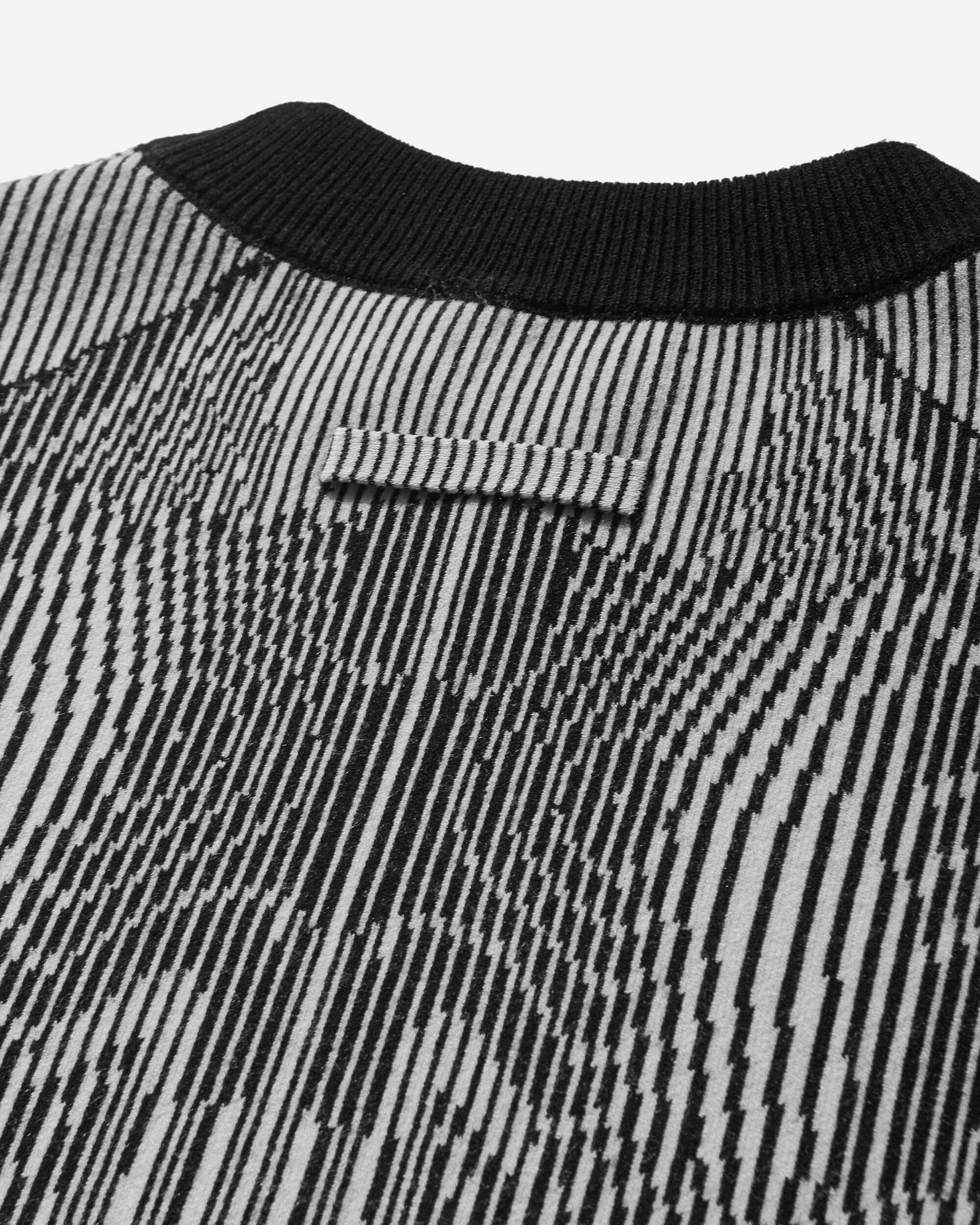 Women's Morphing Pinstripes Jacquard Dress White / Black - 4