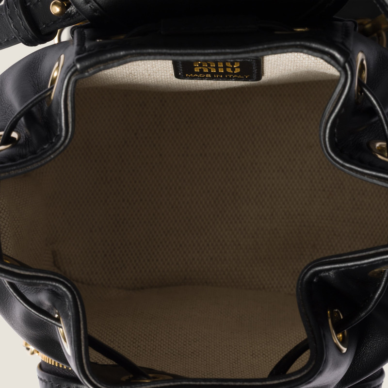 Leather mini-backpack 4