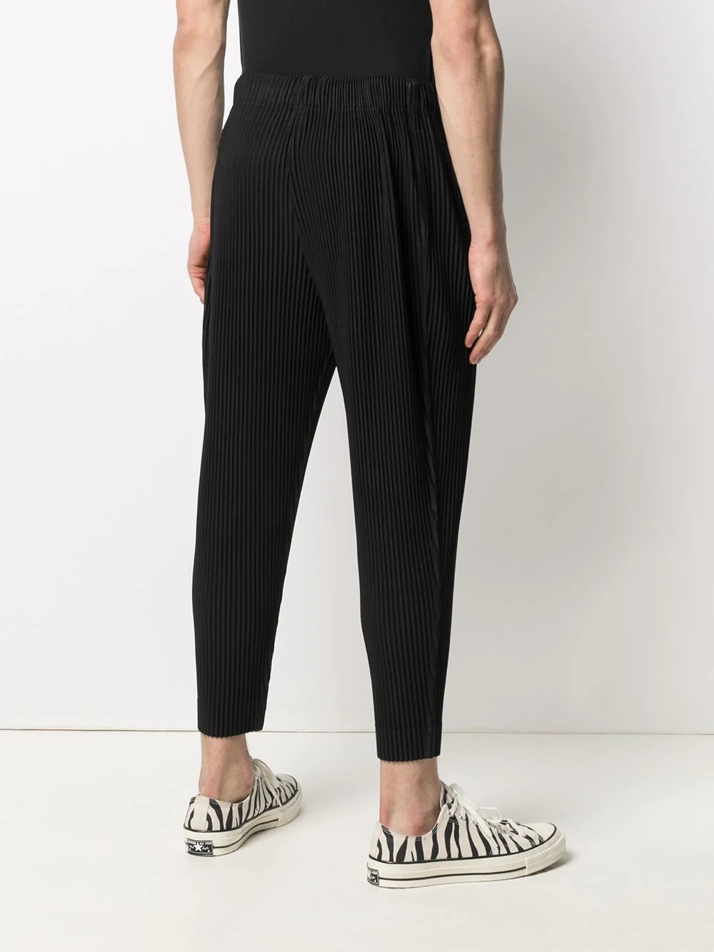 pleated balloon-leg trousers - 4