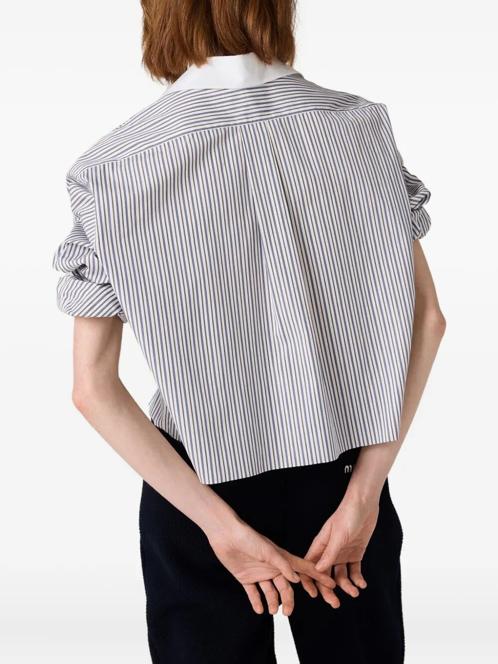 Popeline Striped Shirt - 4